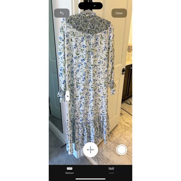 NWTs Sold Out Zara Printed Rustic Floral Dress Smocked size xs $90 A27 - Picture 4 of 11